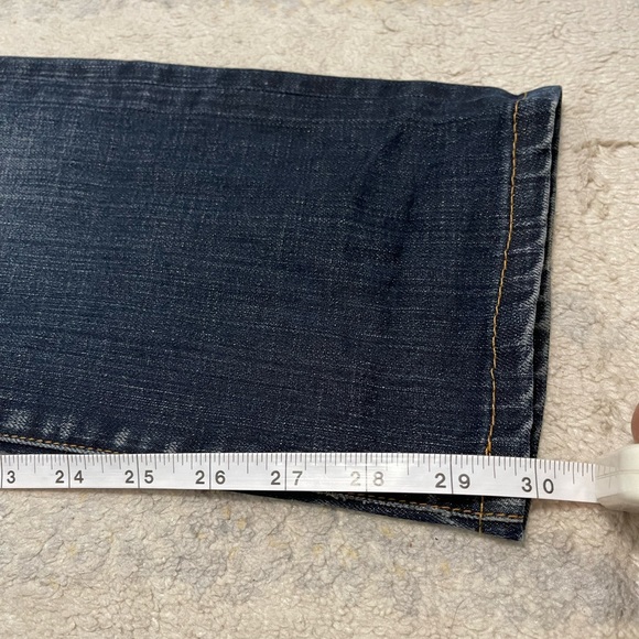 EUC Men’s Size 30 (30” X 30”) Christian Dior Homme Distressed Denim Blue Jeans - Picture 12 of 12